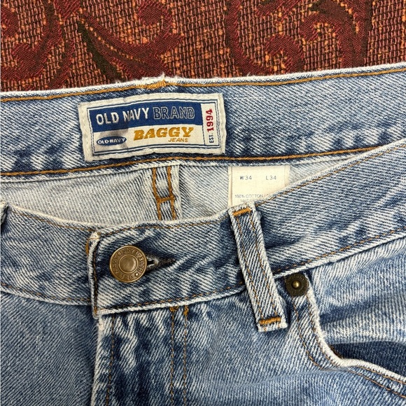 90s Baggy Old Navy Jeans - Picture 3 of 5